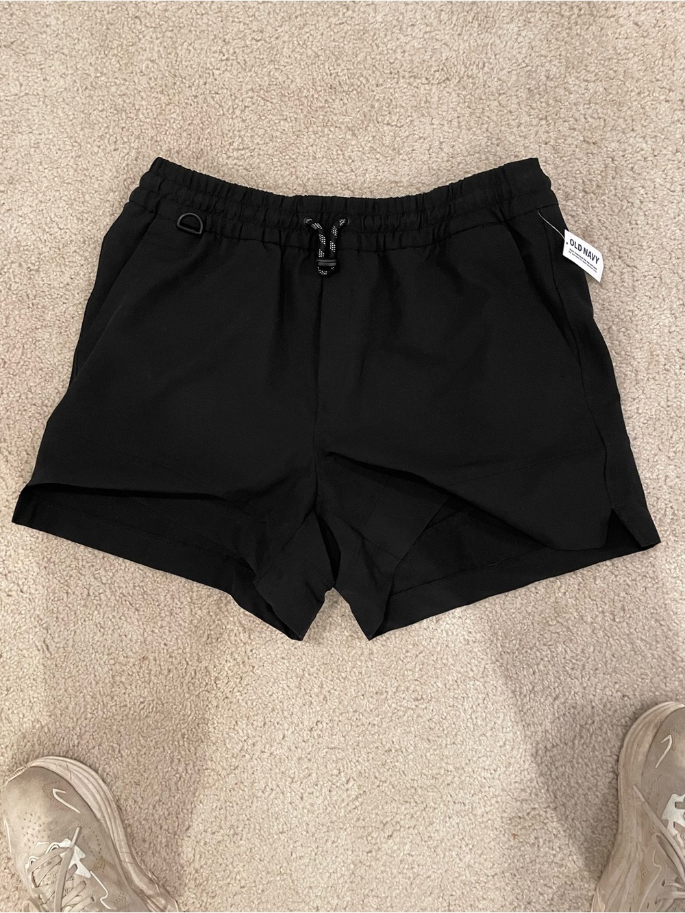 Old Navy Black Women's Athletic Drawstring Shorts